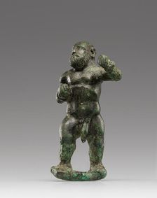 Statuette of a Boxer, A.D. 100-200. Creator: Unknown