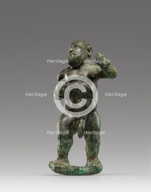 Statuette of a Boxer, A.D. 100-200. Creator: Unknown.