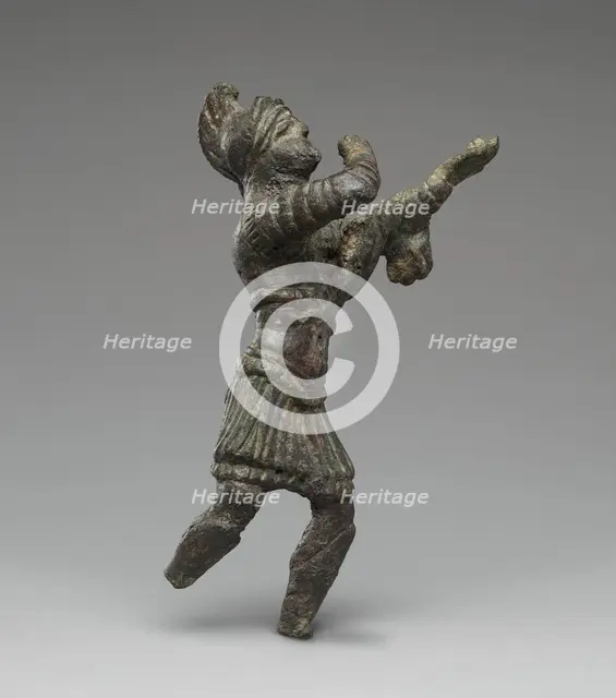 Statuette of a Bugler, A.D. 100-200. Creator: Unknown.