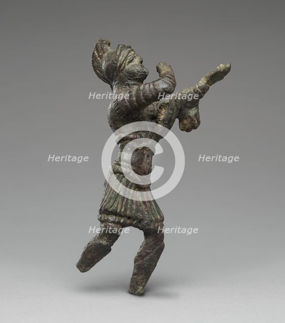 Statuette of a Bugler, A.D. 100-200. Creator: Unknown.