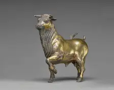 Statuette of a Bull, 25 B.C.-A.D. 75. Creator: Unknown