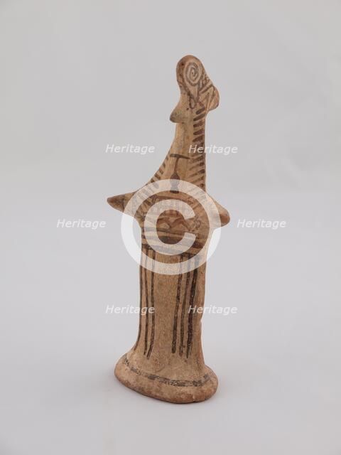 Statuette of a Goddess, 600-580 BCE. Creator: Unknown.