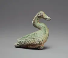 Statuette of a Goose, about 500 BC. Creator: Unknown