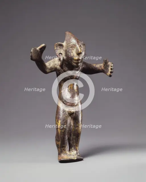 Statuette of a Grotesque Male Figure, second half of 1st century BC. Creator: Unknown.