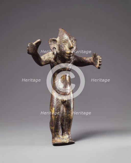 Statuette of a Grotesque Male Figure, second half of 1st century BC. Creator: Unknown.