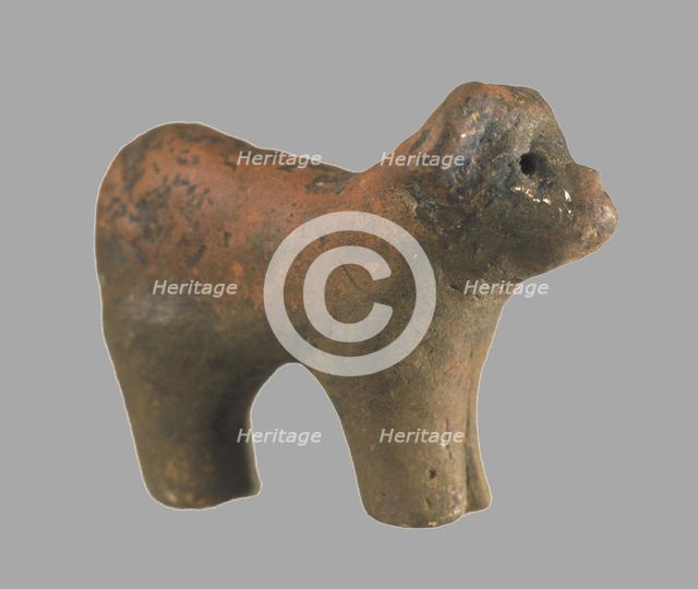Statuette of a Dog, 4th millenium BC. Artist: Prehistoric Russian Culture  