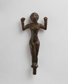 Statuette of a Female Figure, 6th-5th century BC. Creator: Unknown