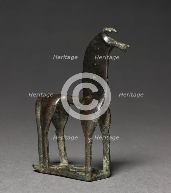 Statuette of a Horse, 750-700 BC. Creator: Unknown.