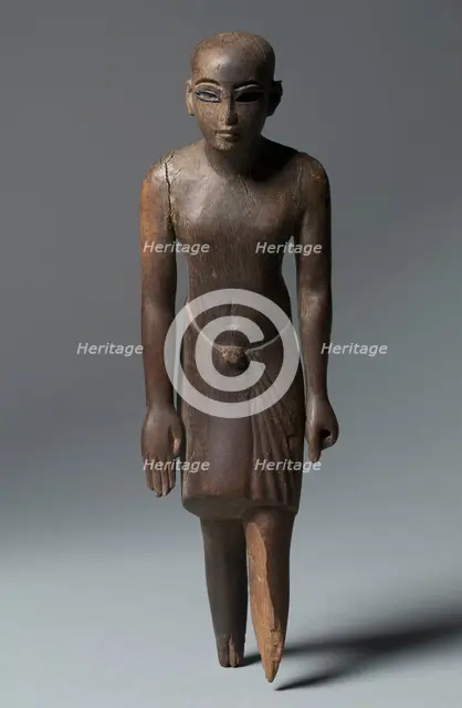 Statuette of a Man, c. 1391-1353 BC. Creator: Unknown.
