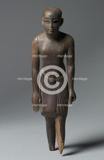 Statuette of a Man, c. 1391-1353 BC. Creator: Unknown.