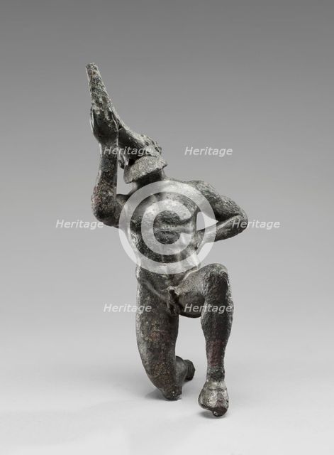 Statuette of a Satyr, 480-460 BC. Creator: Unknown.