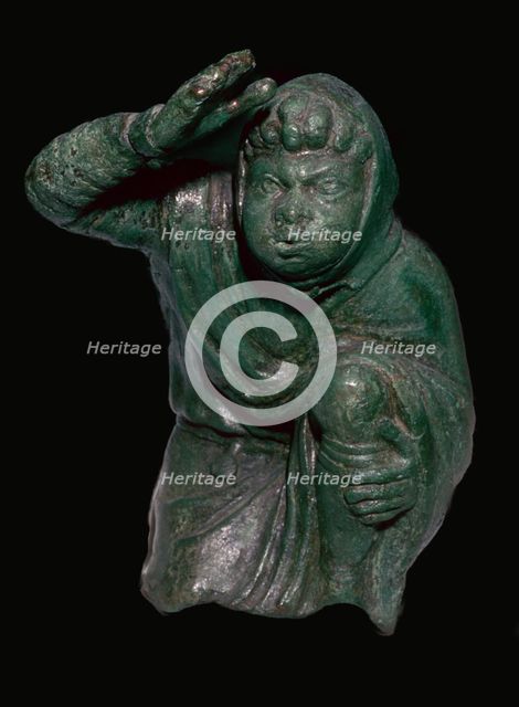 Statuette of a slave kneeling. Artist: Unknown