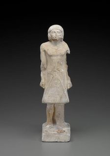 Statuette of a Striding Official, 2465-2323 BC. Creator: Unknown
