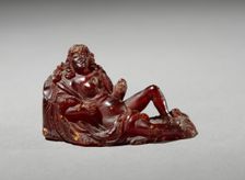 Statuette of a Reclining Woman, c. 100 BC - 100. Creator: Unknown