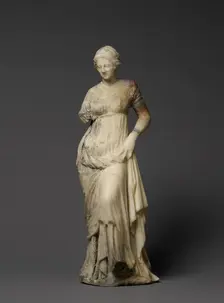 Statuette of a Woman, 1st century BC. Creator: Unknown