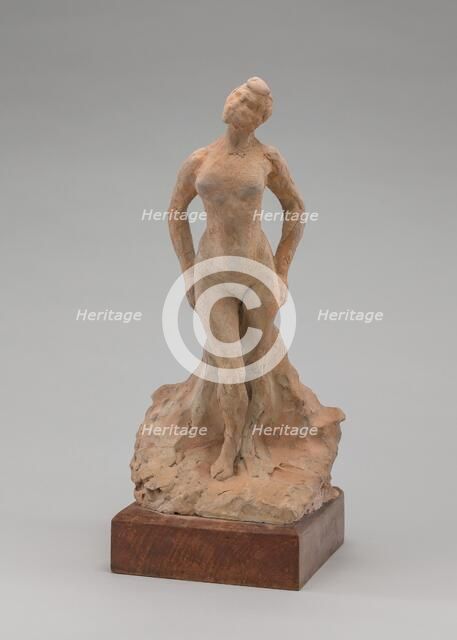 Statuette of a Woman, early 1880s. Creator: Auguste Rodin.