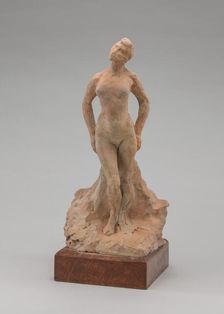 Statuette of a Woman, early 1880s. Creator: Auguste Rodin