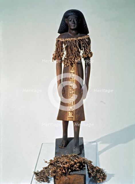 Statuette of a woman from the Tomb of Kha.