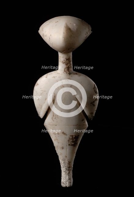 Statuette of a Woman: "The Stargazer", c. 3000 BC. Creator: Unknown.