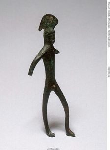 Statuette of a Warrior, 5th century BCE. Creator: Unknown