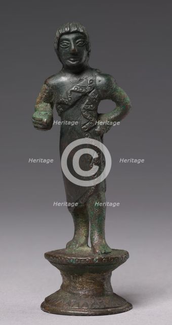 Statuette of a Youth, c. 520-500 BC. Creator: Unknown.