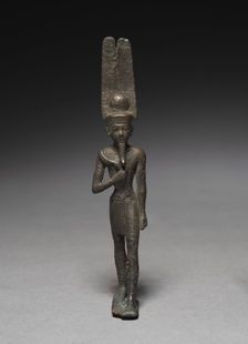 Statuette of Amen-Ra, 664-525 BC. Creator: Unknown