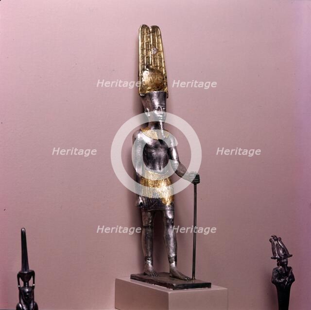 Statuette of Amen-Ra,  Late New Kingdom c900BC. Artist: Unknown.