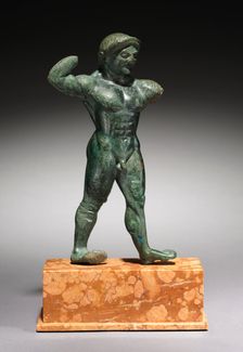 Statuette of an Athlete, 510-500 BC. Creator: Unknown