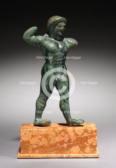 Statuette of an Athlete, 510-500 BC. Creator: Unknown.