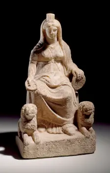 Statuette of Cybele, 2nd century. Creator: Unknown