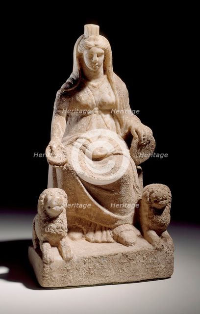 Statuette of Cybele, 2nd century. Creator: Unknown.