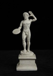 Statuette of discus-thrower, 480-460 BC