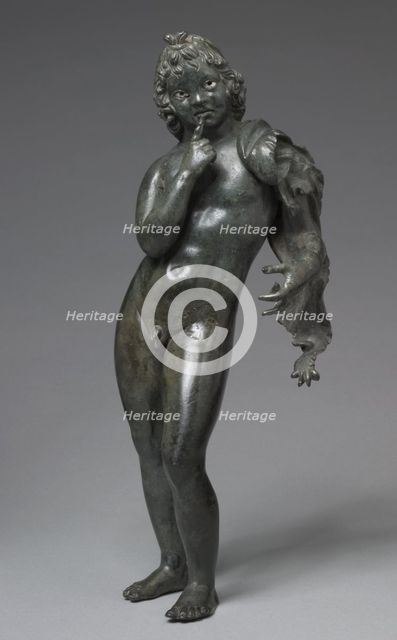 Statuette of Harpocrates, c. 50 BC. Creator: Unknown.