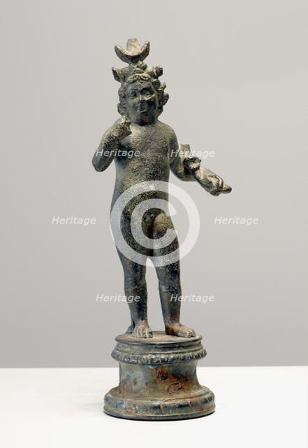 Statuette of Harpokrates, 2nd century A.D. Creator: Unknown.