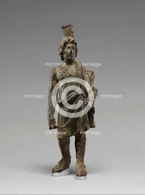 Statuette of Hermanubis; Statuette of a god, possibly Serapis, 2nd-3rd century A.D. Creator: Unknown.