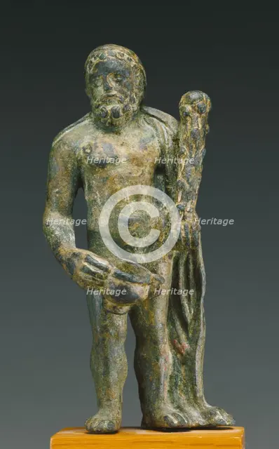 Statuette of Herakles Holding a Kantharos, 2nd-3rd century A.D. Creator: Unknown.