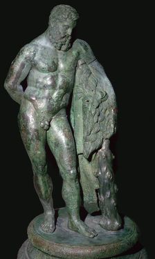 Statuette of Hercules resting