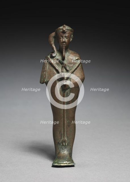 Statuette of Khonsu, 664-525 BC. Creator: Unknown.