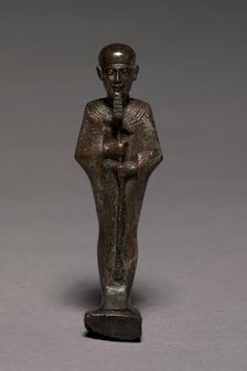 Statuette of Ptah, 664-525 BC. Creator: Unknown