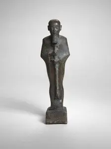 Statuette of Ptah, Egypt, Late Period, Dynasty 26-30 (about 664-332 BCE). Creator: Unknown