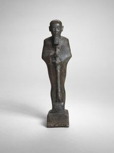 Statuette of Ptah, Egypt, Late Period, Dynasty 26-30 (about 664-332 BCE). Creator: Unknown