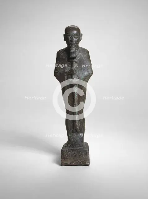 Statuette of Ptah, Egypt, Late Period, Dynasty 26-30 (about 664-332 BCE). Creator: Unknown.