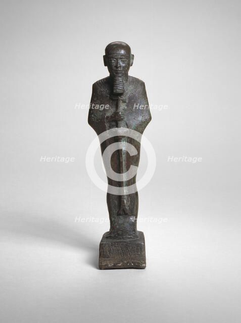 Statuette of Ptah, Egypt, Late Period, Dynasty 26-30 (about 664-332 BCE). Creator: Unknown.