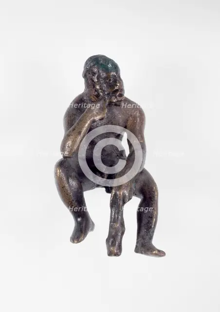 Statuette of Seated Hercules, 2nd century A.D. Creator: Unknown.