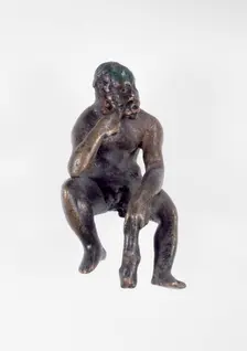 Statuette of Seated Hercules, 2nd century A.D. Creator: Unknown
