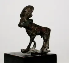 Statuette of the Apis Bull, Egypt, Third Intermediate Period-Late Period, Dynasty 21-26 (abt 1069-66 Creator: Unknown