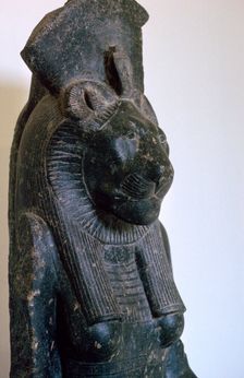 Statuette of the Egyptian goddess Sekhmet