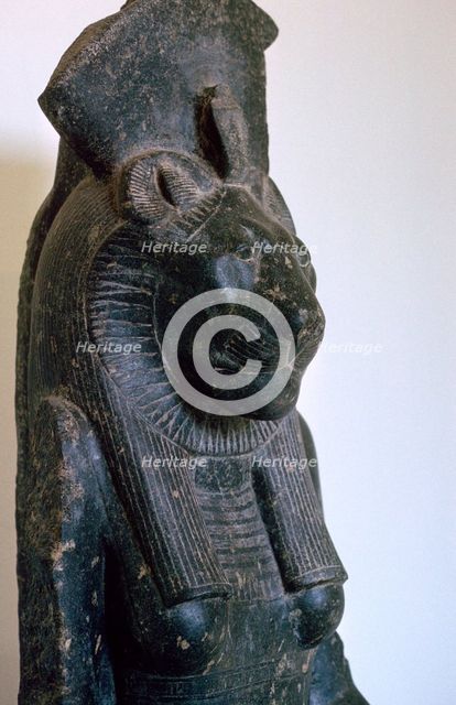 Statuette of the Egyptian goddess Sekhmet. Artist: Unknown