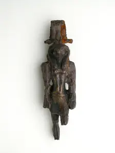 Statuette of the God Horus, Egypt, Third Intermediate Period, Dynasties 22-25 (?) (about 945-656 BCE Creator: Unknown