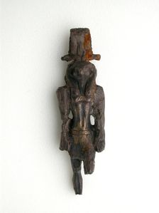 Statuette of the God Horus, Egypt, Third Intermediate Period, Dynasties 22-25 (?) (about 945-656 BCE Creator: Unknown